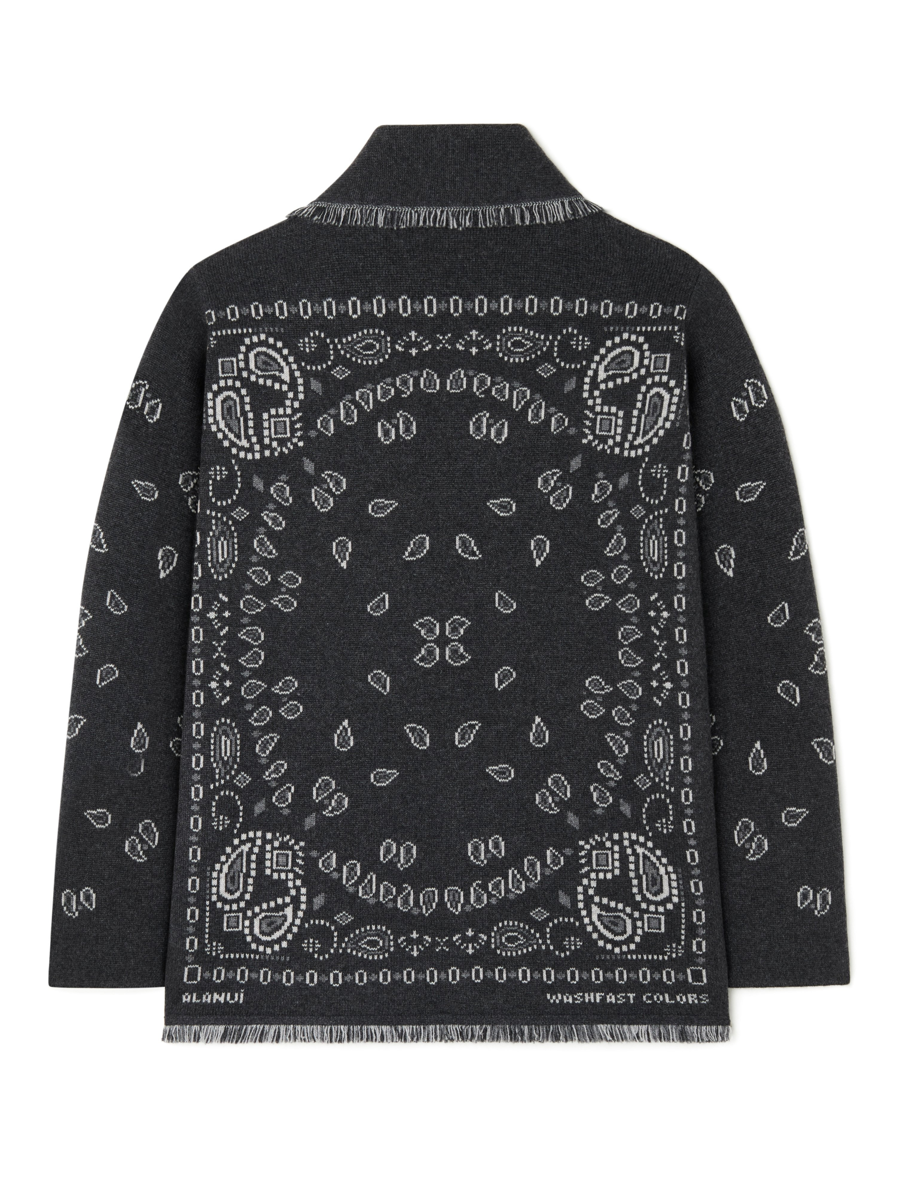 Bandana Jacquard Cardigan - 3