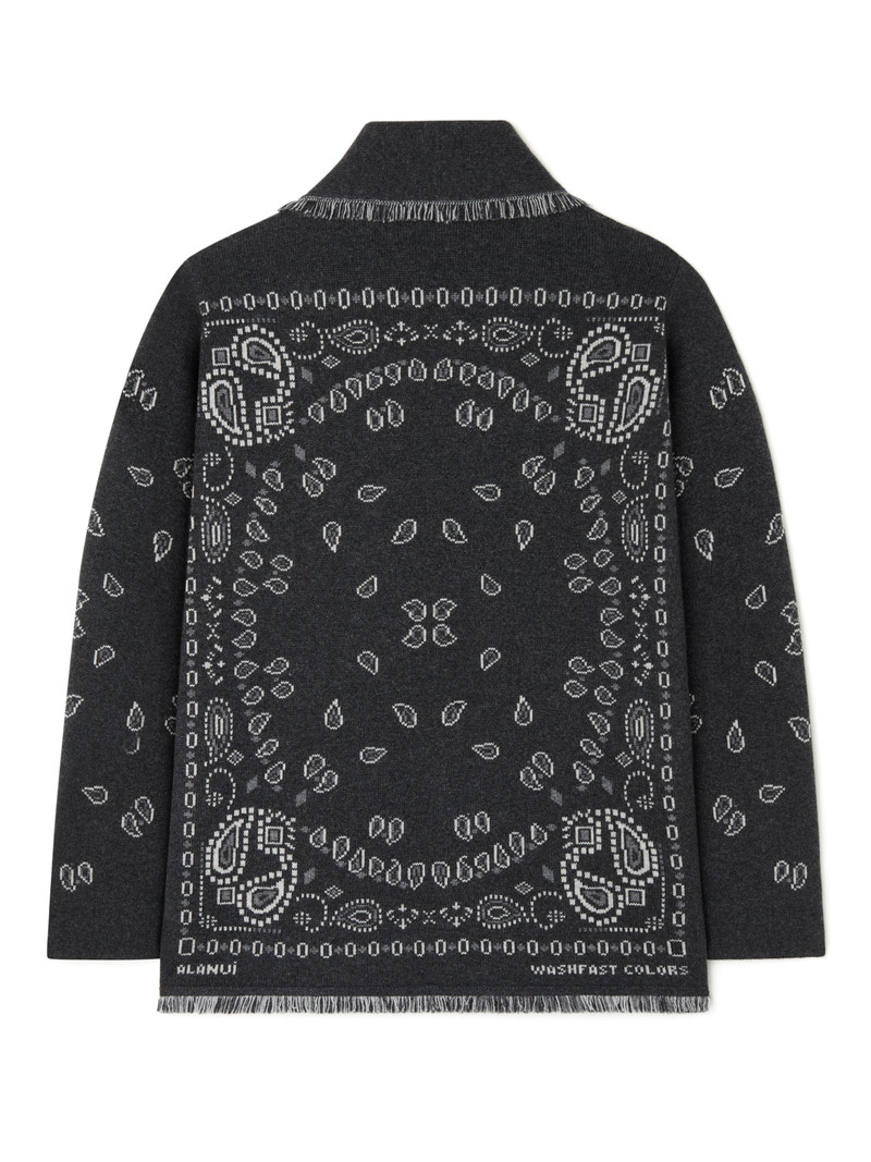 Bandana Jacquard Cardigan 3