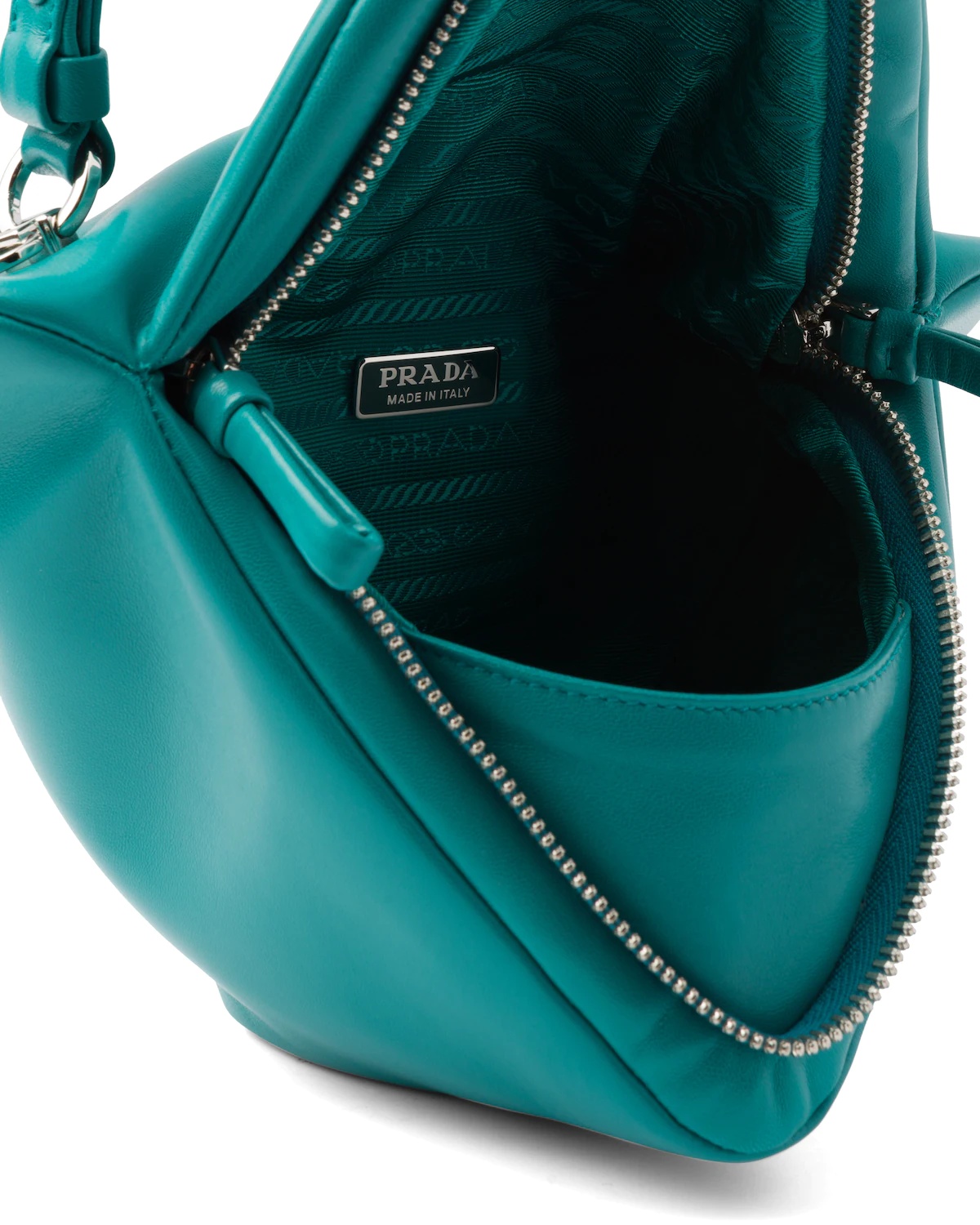 Padded nappa leather handbag - 5