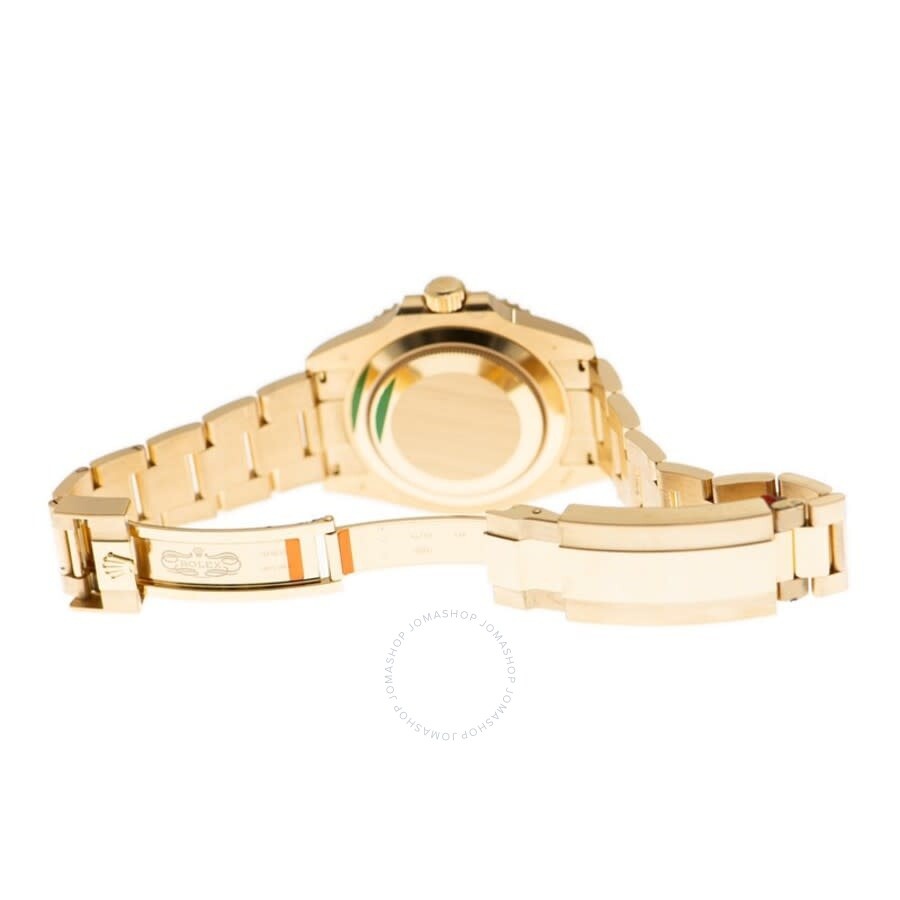 Submariner Black Dial 18K Yellow Gold Oyster Bracelet Automatic Men's Watch 126618LNBKSO - 6