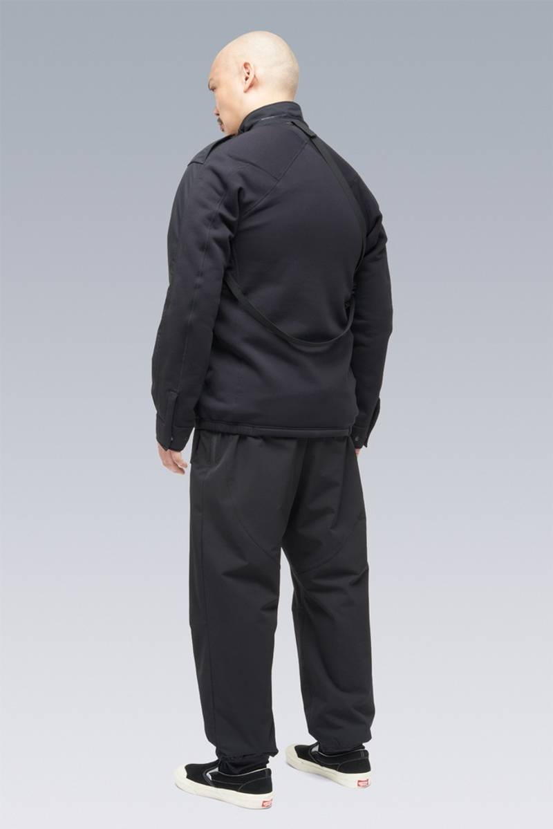 J3-HY Hybrid Construction Windstopper® Polartec® Alpha® / Powerstretch® Modular Jacket Black/Black 5