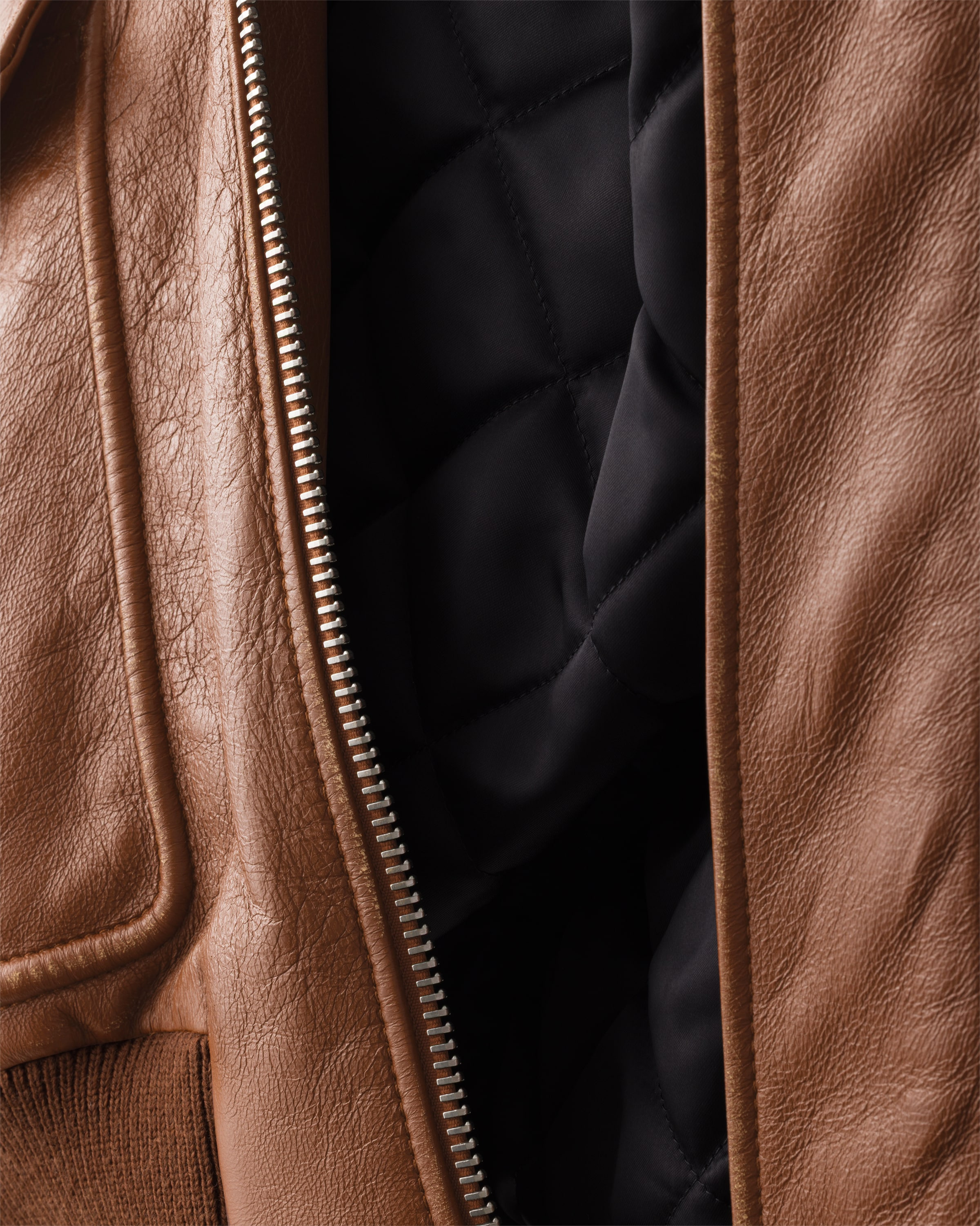 Nappa leather bomber jacket - 6