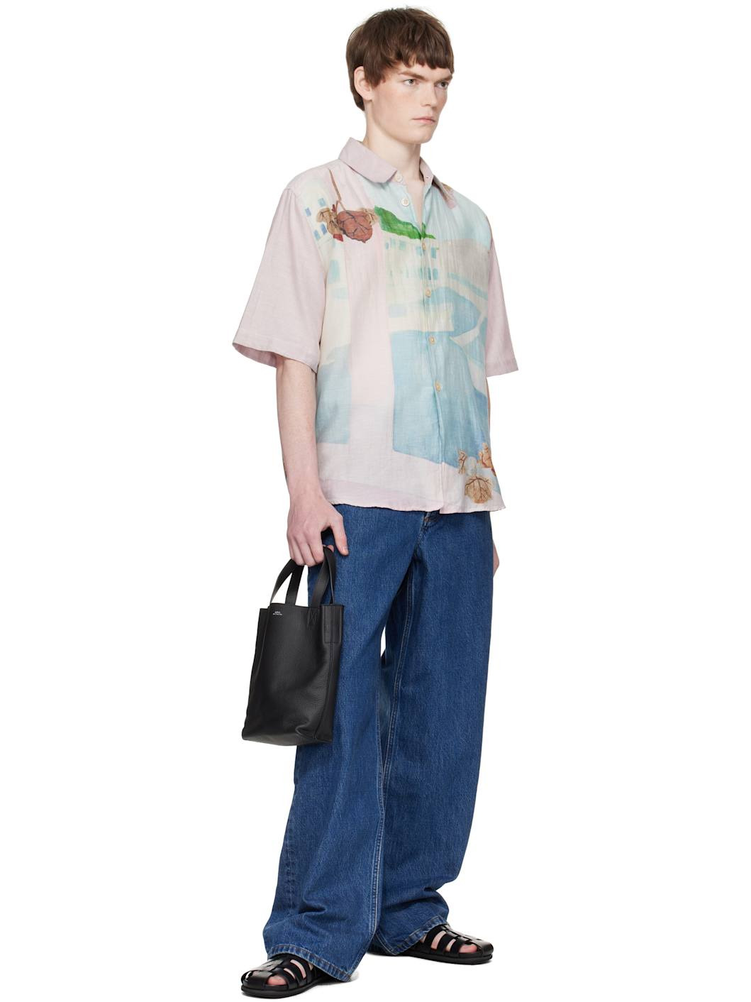 Black Maiko Small Shopping Tote - 4