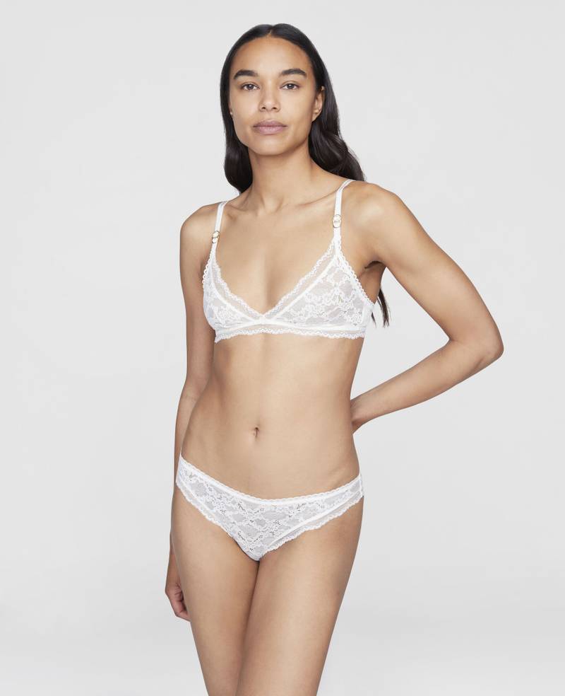 Stella McCartney Mila Shimmering Low Rise Bikini Brief outlook