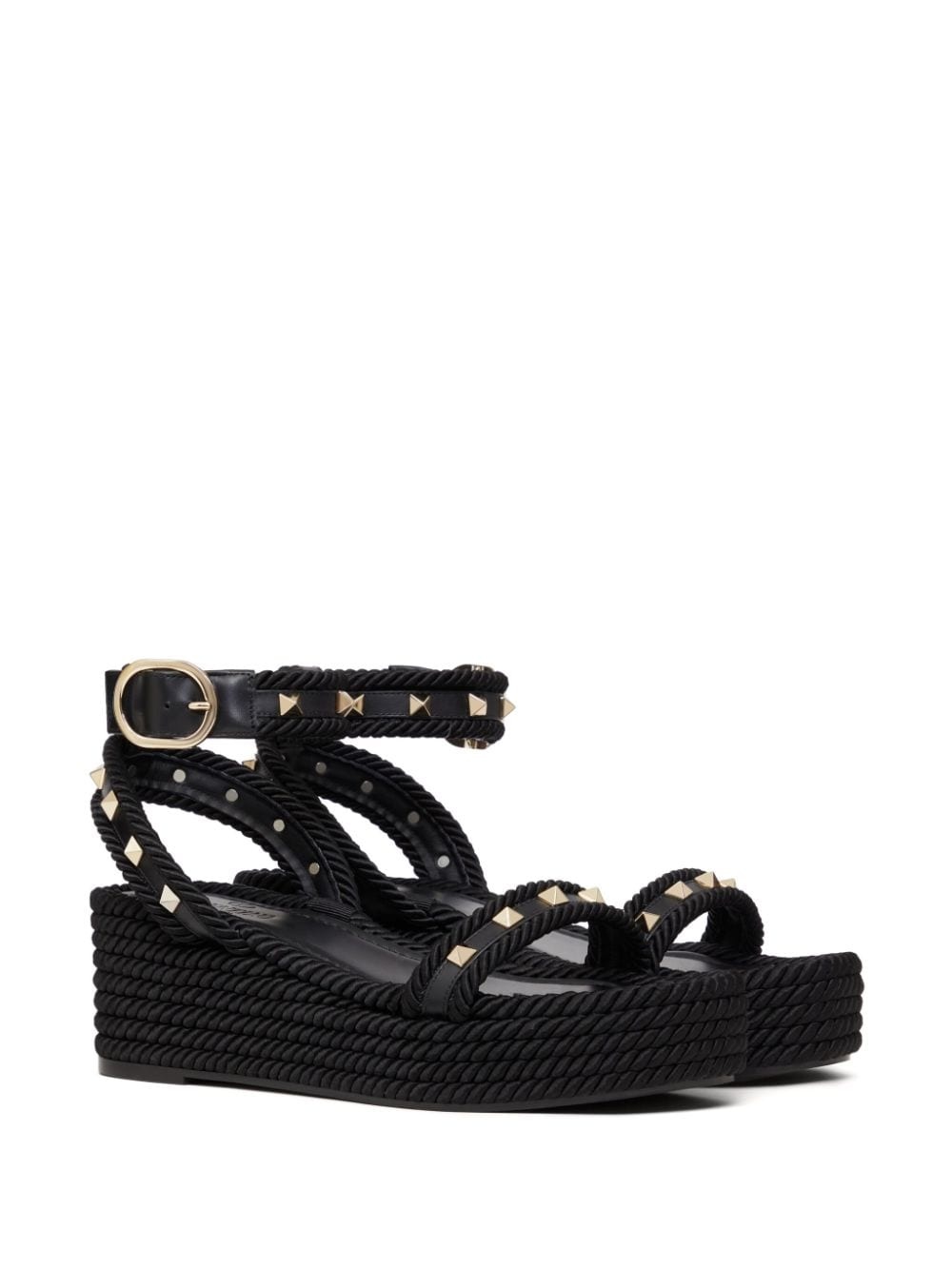 Rockstud 45mm wedge sandals - 2