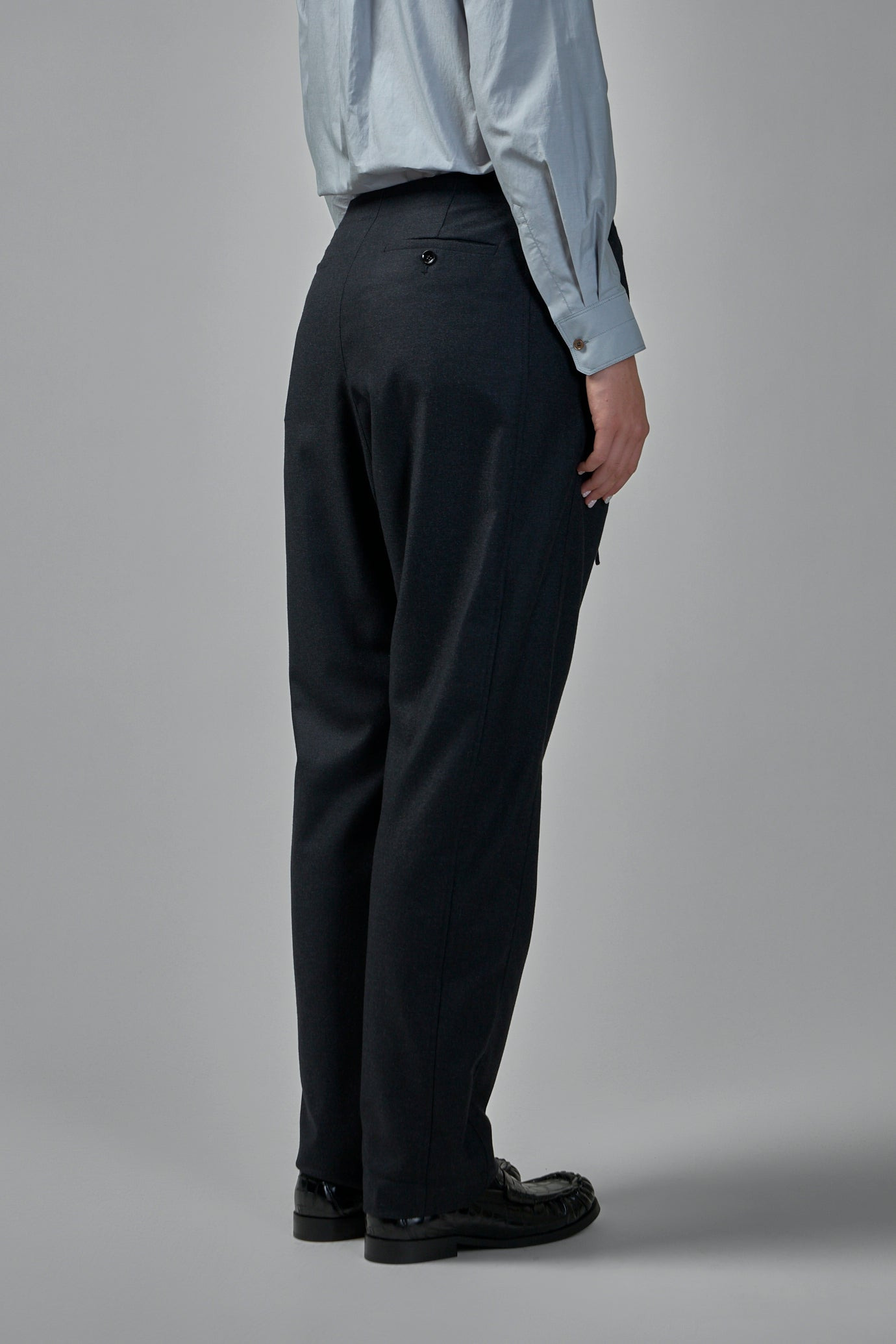 Drawstring Parachute Pants - 3