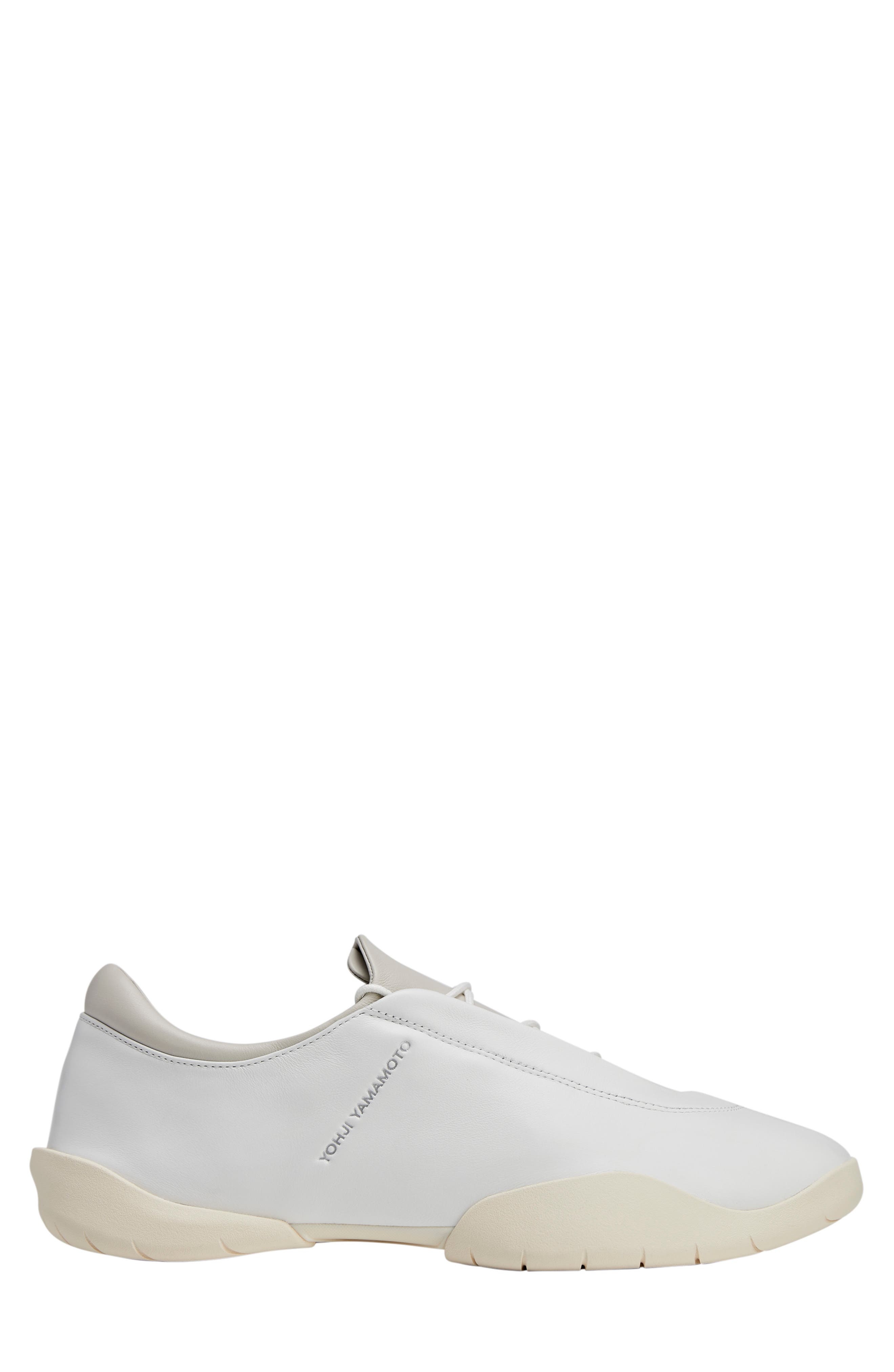 Y-3 Gender Inclusive Regu Low Top Sneaker in Core White/Talc/Wonder White at Nordstrom - 3