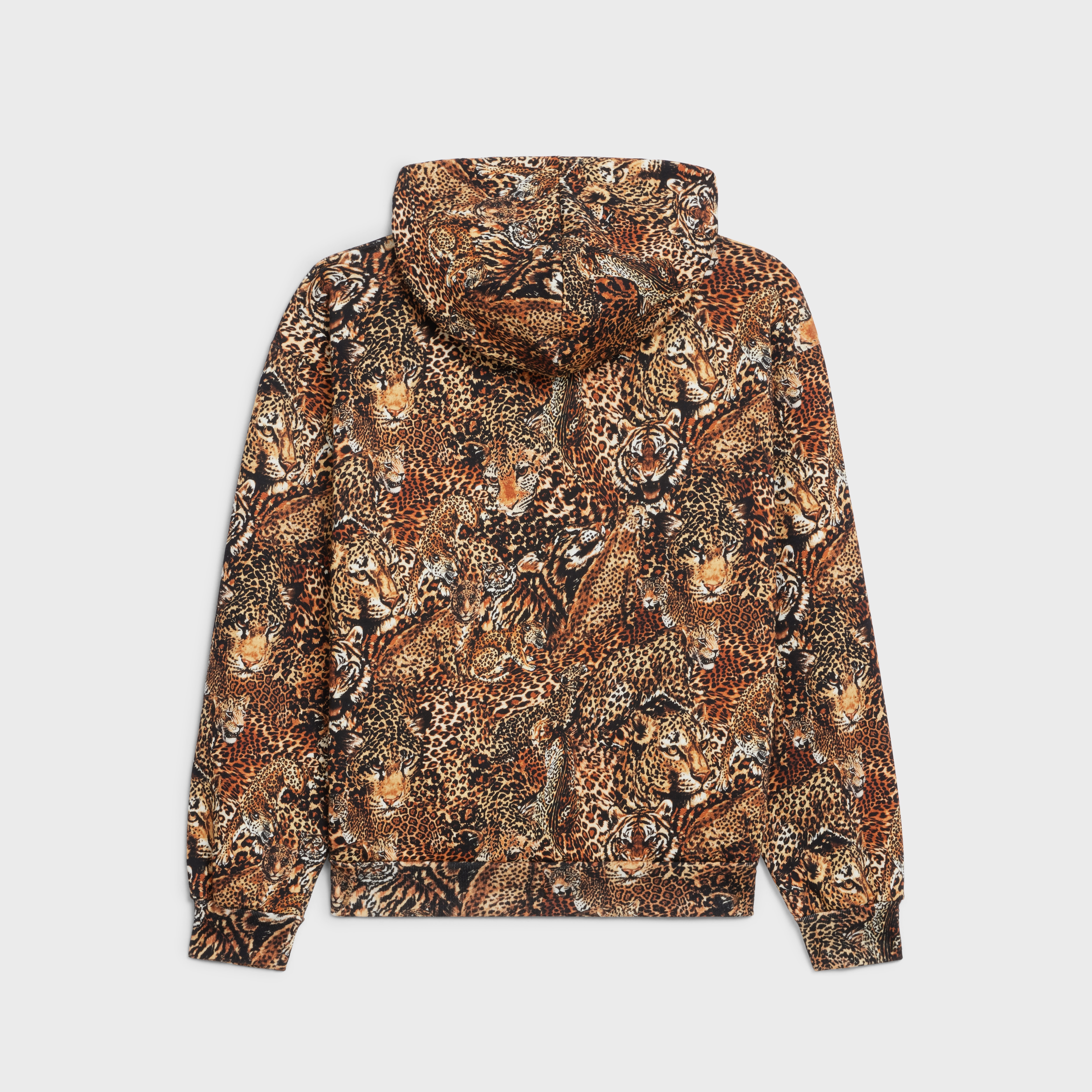 LOOSE CELINE HOODIE IN COTTON FLEECE - 2