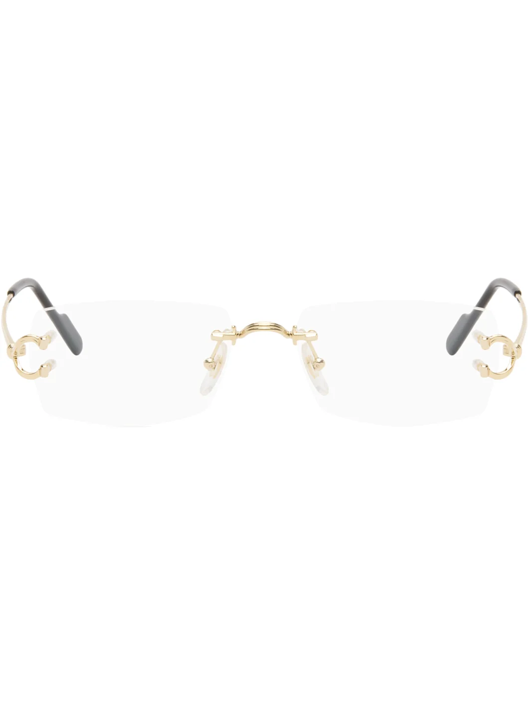 Gold 'Signature C de Cartier' Glasses - 1