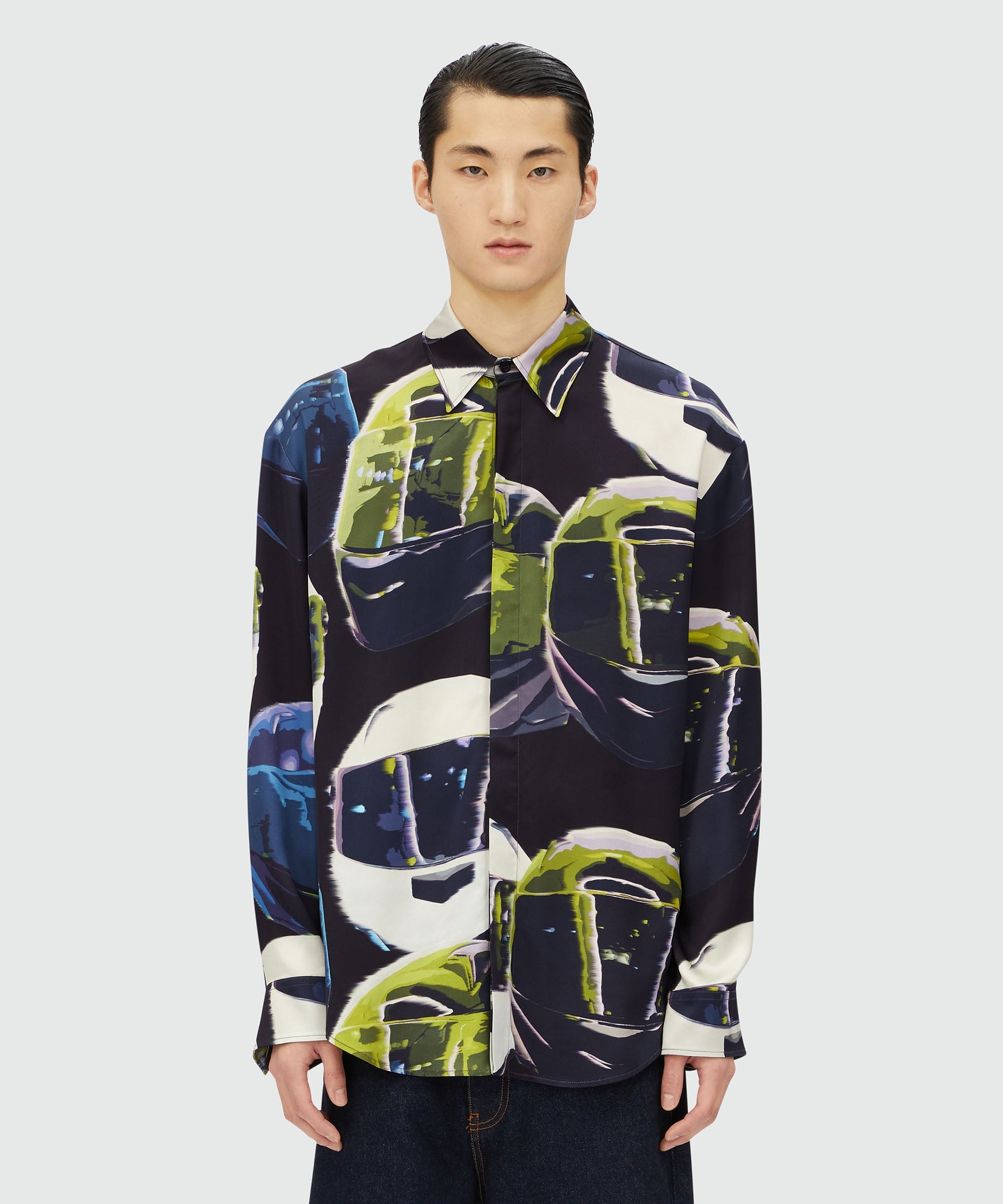 Viscose printed shirt - 2