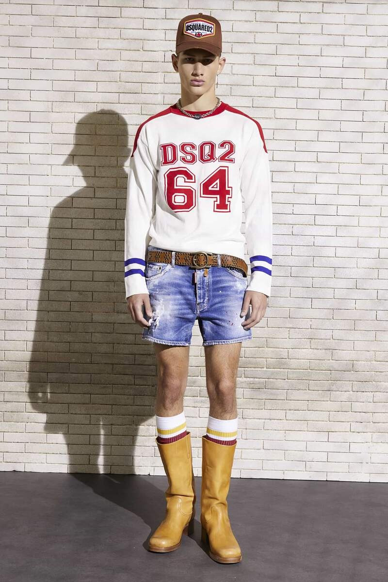 DSQ2 64 KNIT CREWNECK PULLOVER 5