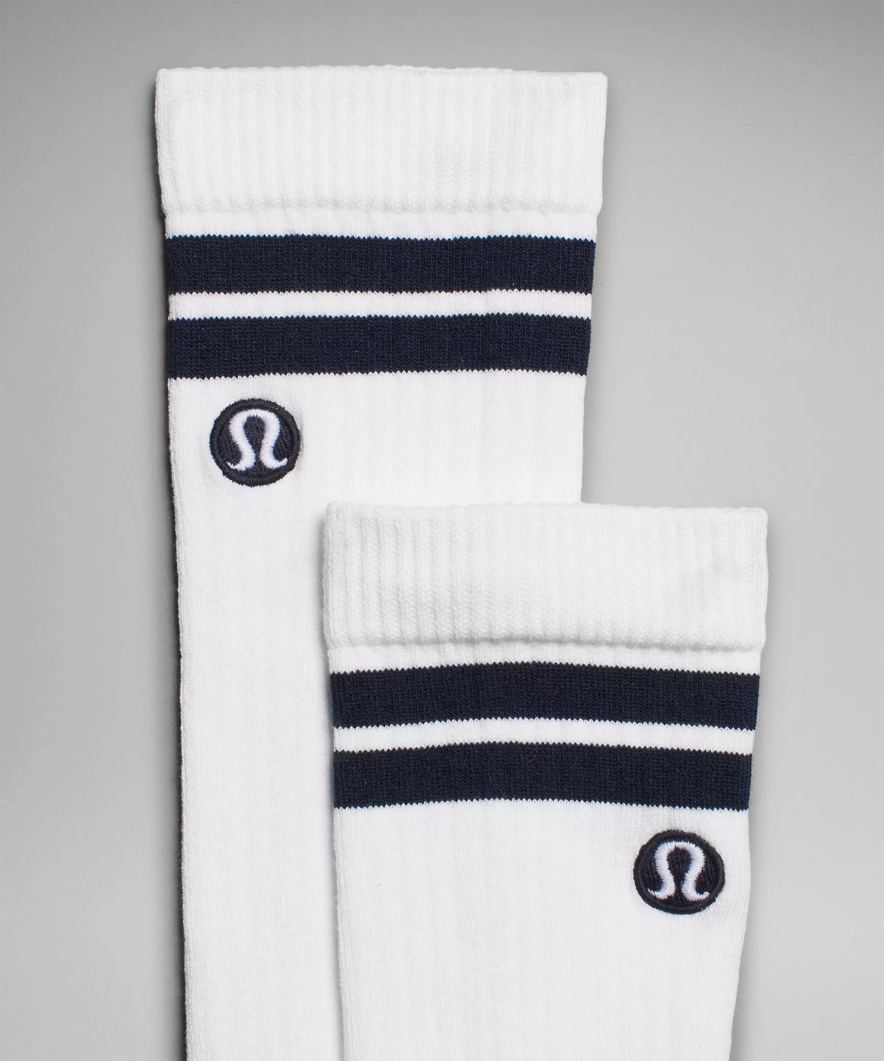 Men's Daily Stride Ribbed Comfort Crew Socks - 2