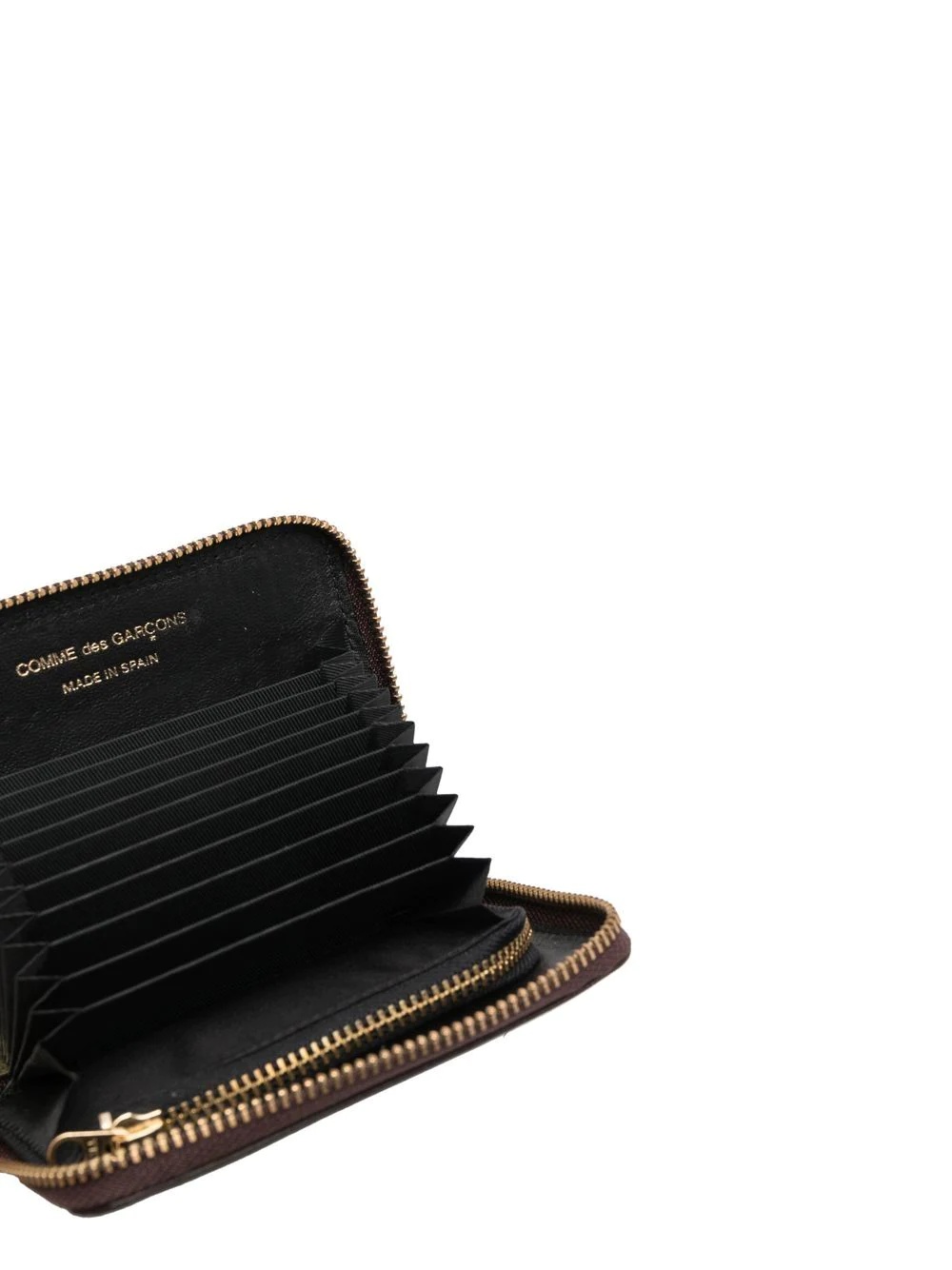 zip-up leather wallet - 3