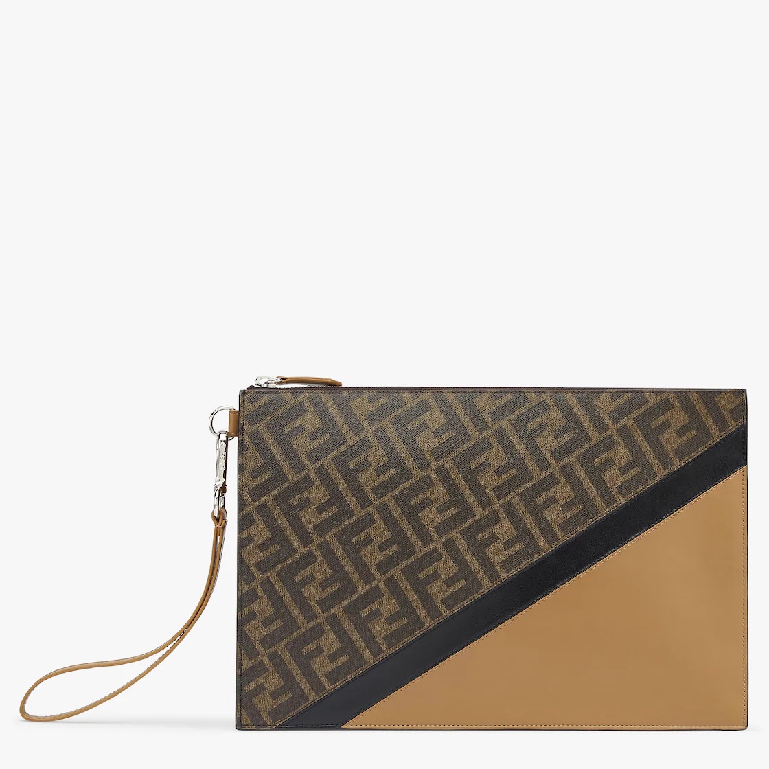 Fendi Diagonal Flat Pouch - 1