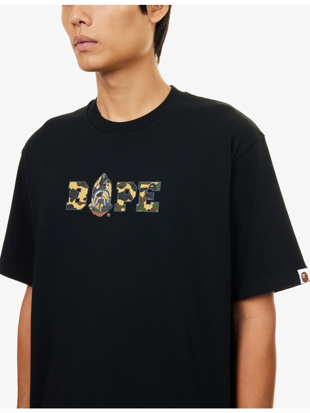 1st Camo Logo Cotton-Jersey T-Shirt - 5