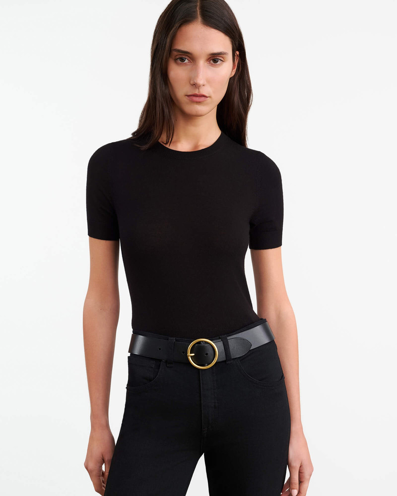 NILI LOTAN LEILANI KNIT TEE outlook