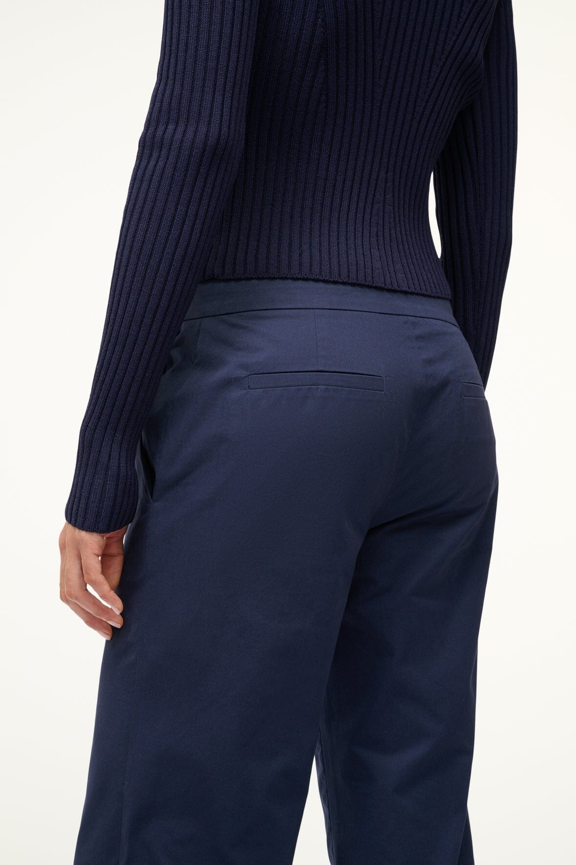 STAUD CHANDLER PANT NAVY - 4