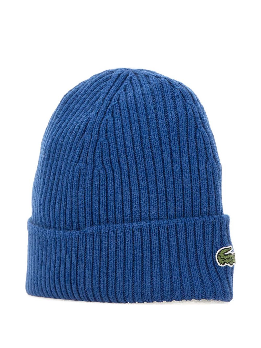 ribbed logo-patch beanie - 2