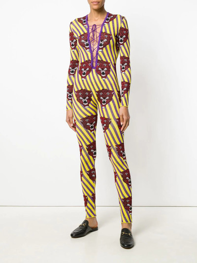 GUCCI tiger face jumpsuit outlook