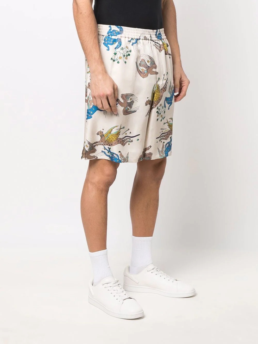 Utopia World print shorts - 3