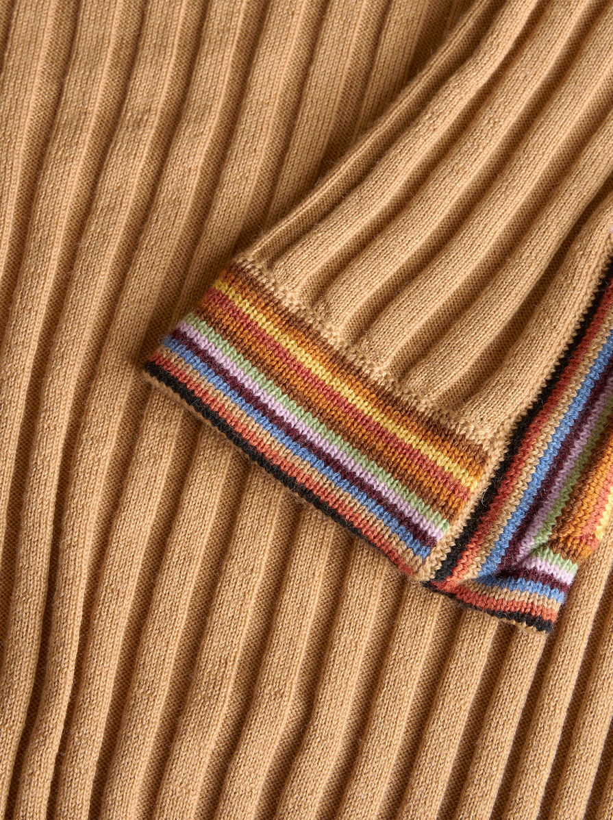 POLO NECK WOOL JUMPER - 6