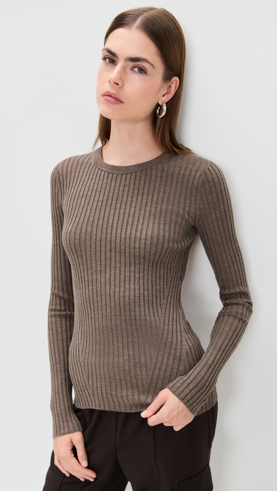 Open Back Ribbed Top - 2