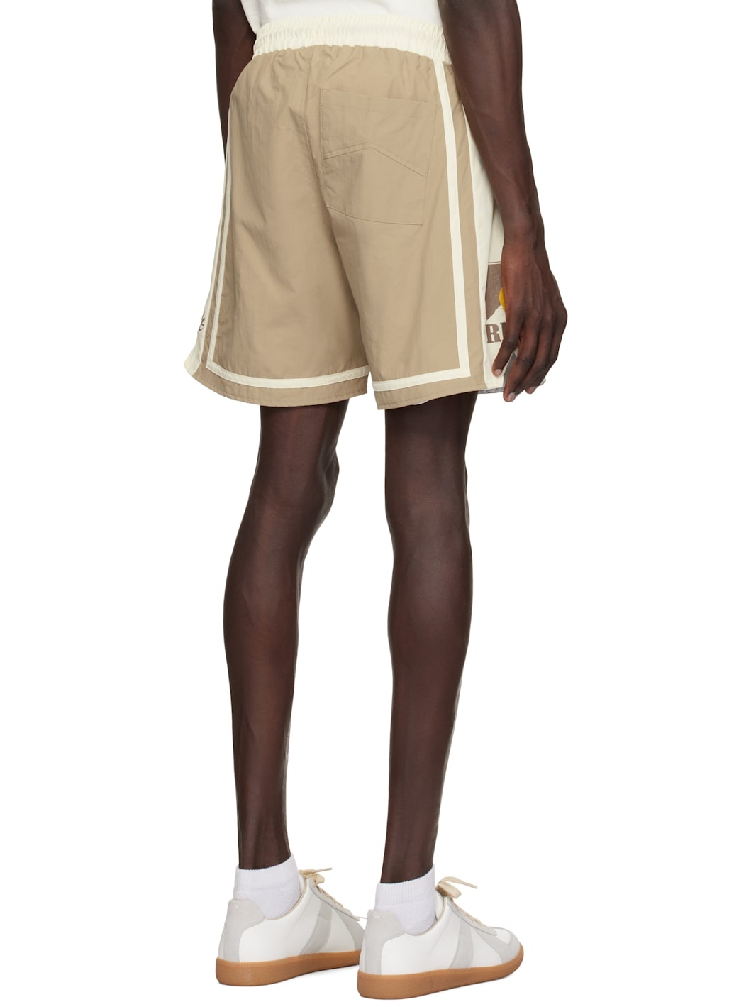 Beige Moonlight Shorts - 3
