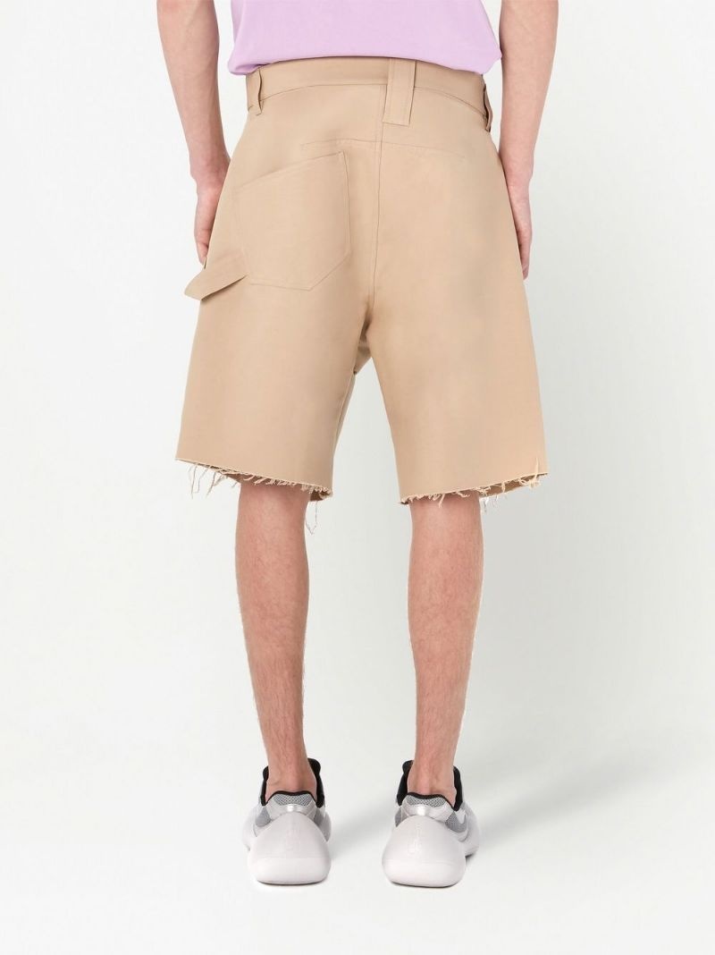 twisted chino shorts - 3