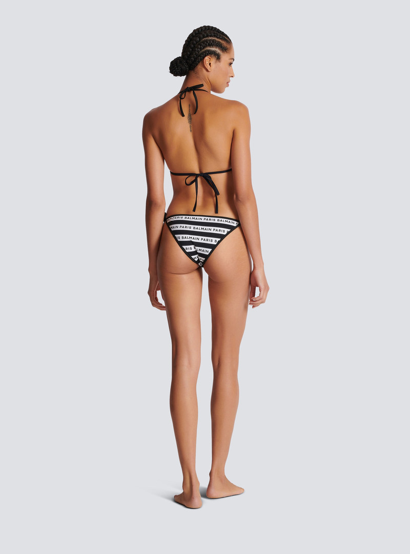 Balmain Paris triangle bikini 4
