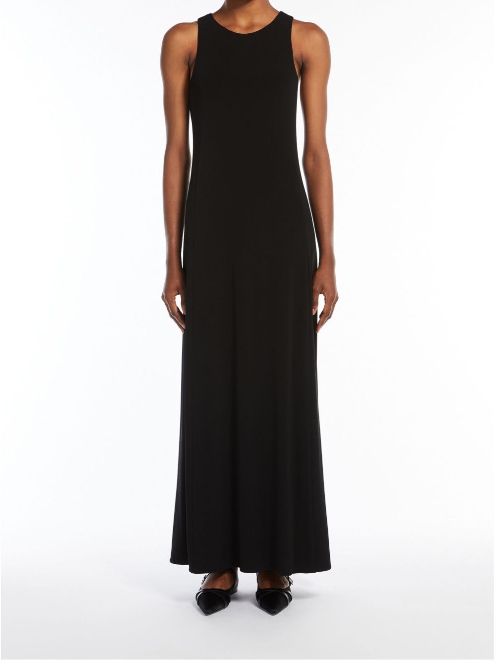 sleeveless maxi dress - 2
