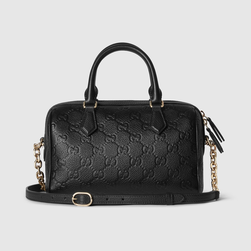 GG Emblem small top handle bag 6