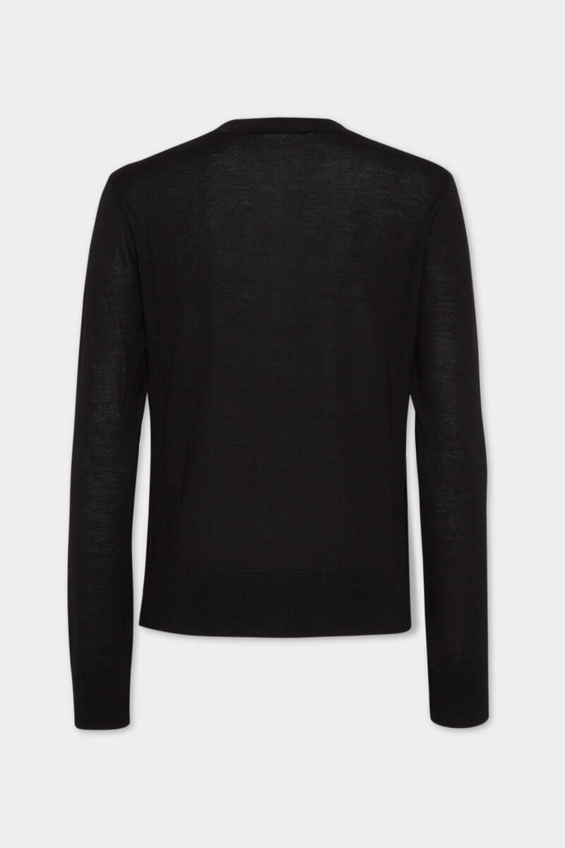D2 WOOL CREWNECK PULLOVER - 2
