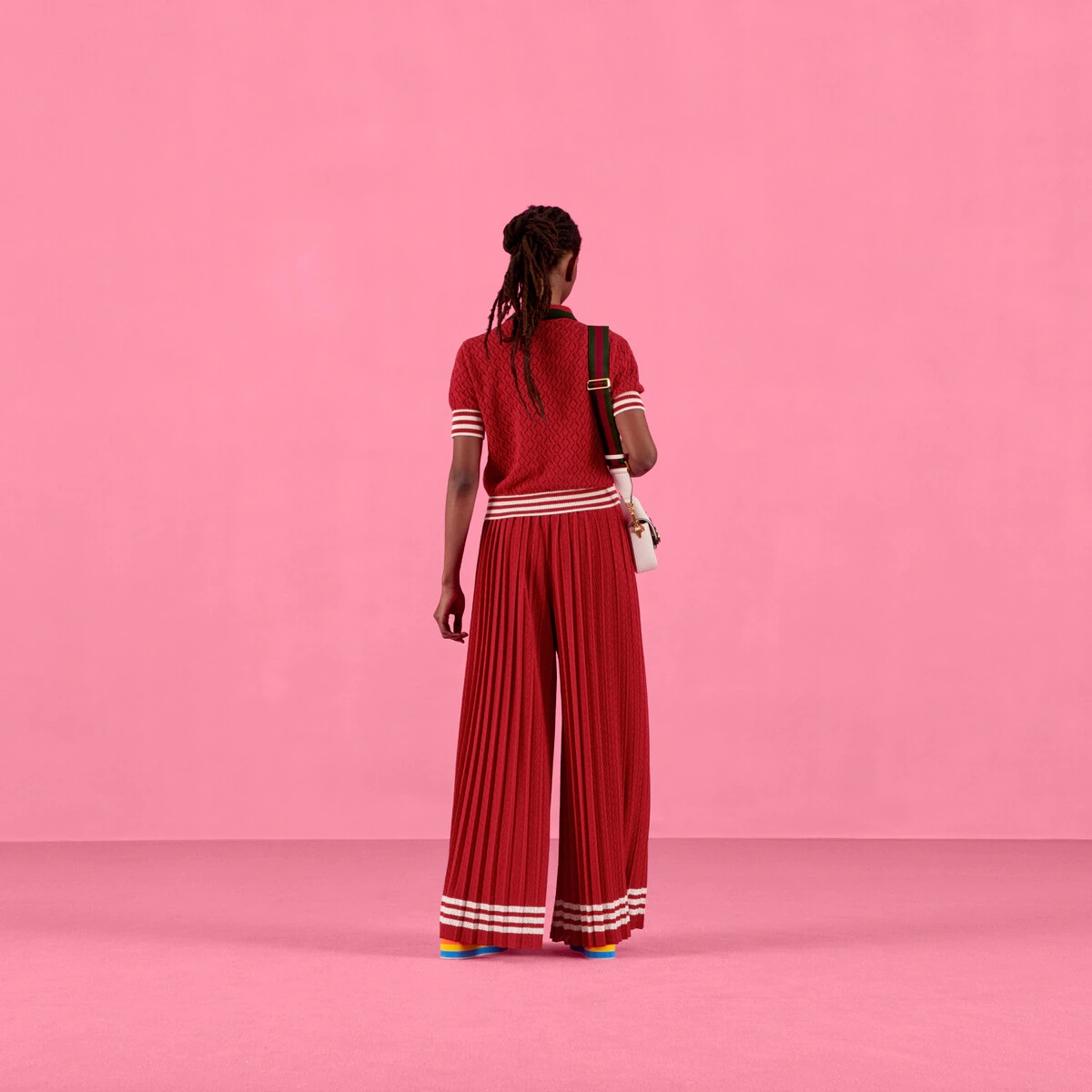 adidas x Gucci wide pants - 3