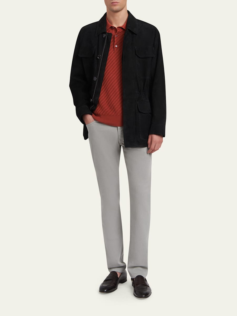Brioni Men's Suede Field Jacket outlook