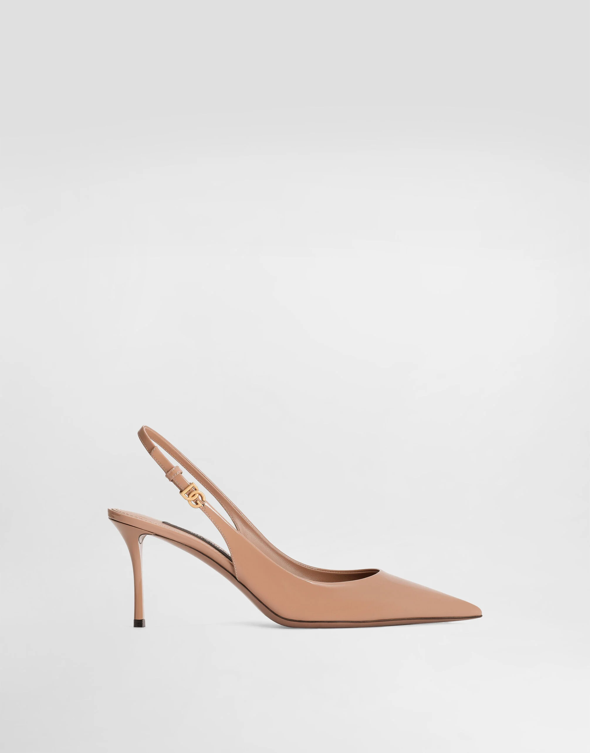 Patent leather slingback - 1