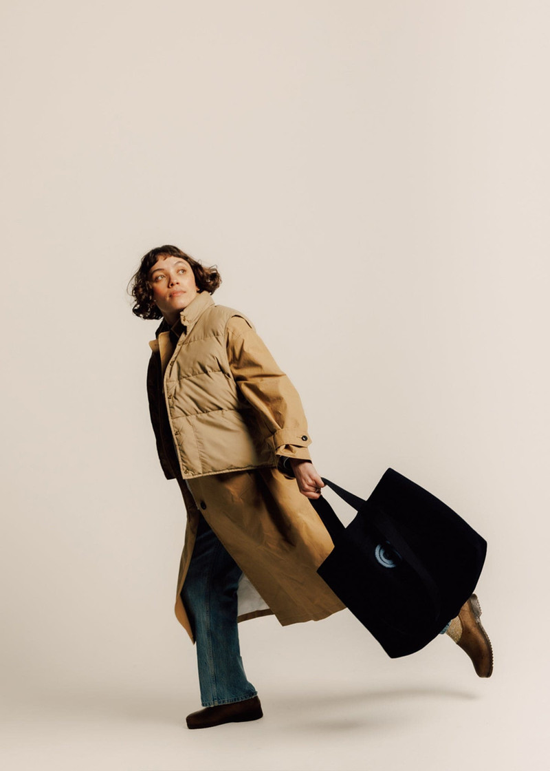 Unisex Renewed Tote Bag Navy 4