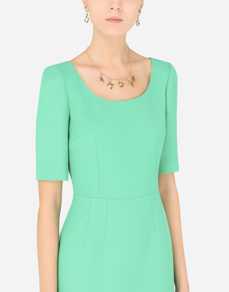 Dolce & Gabbana Letter O Charm 18-carat yellow gold and multicolored gems outlook