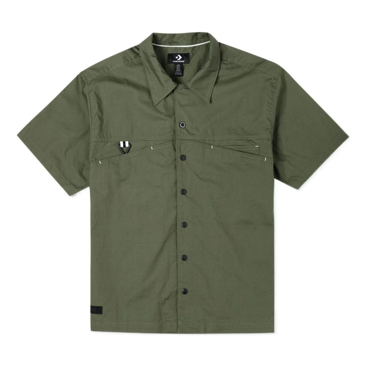 Converse Layering Shirt 'Olive Green' 10024356-A01 - 1
