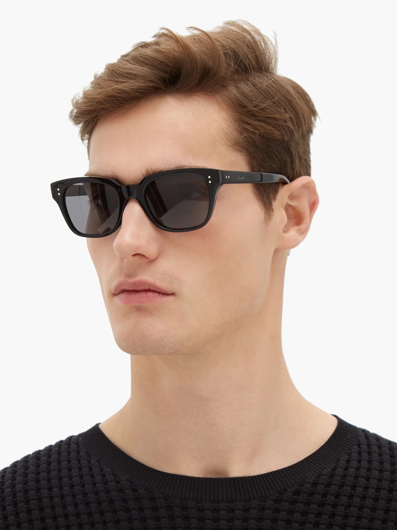 D-frame acetate sunglasses - 2