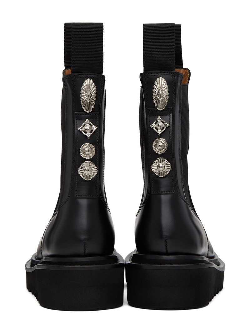 SSENSE Exclusive Black Chelsea Boots 2