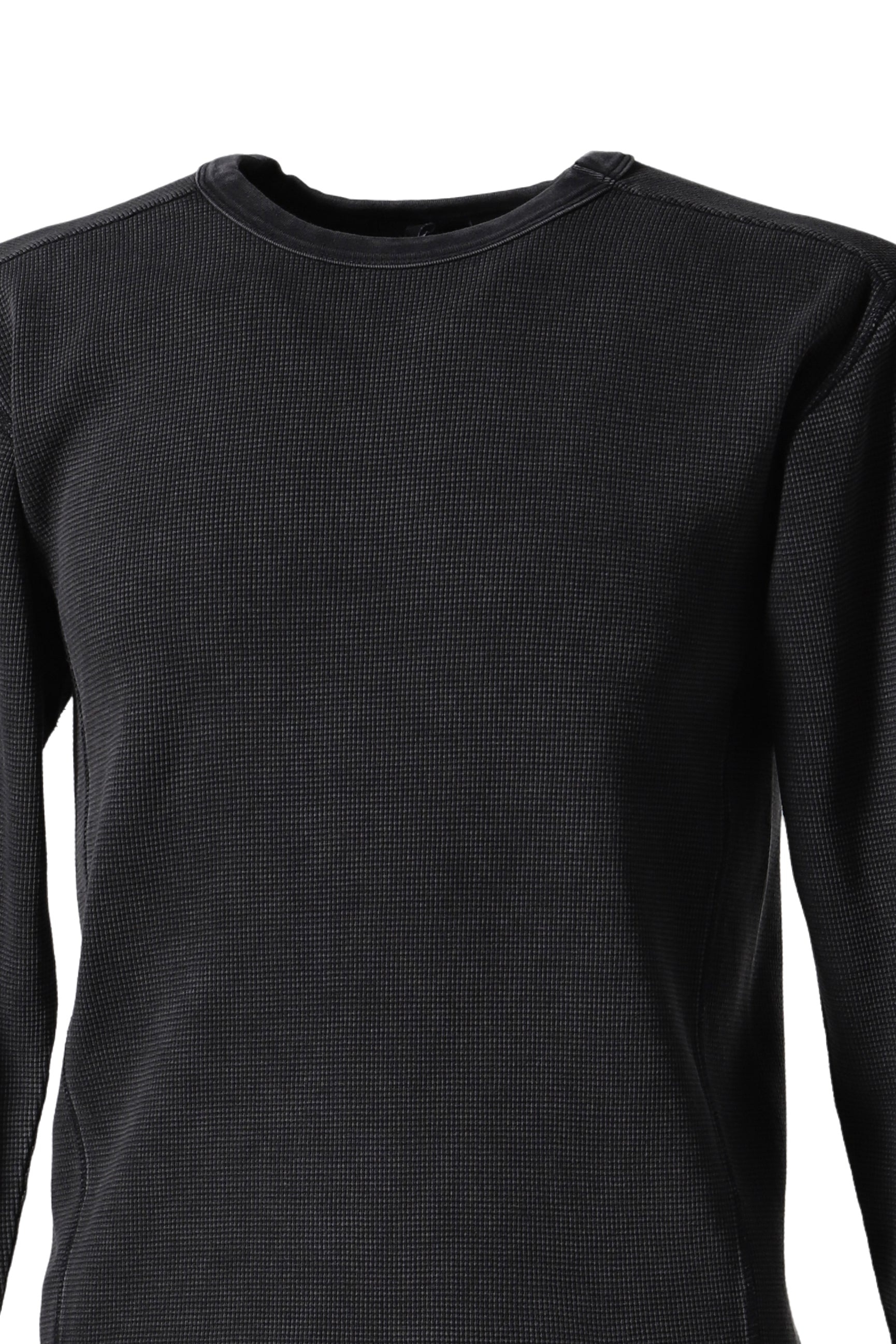 entire studios THERMAL LONG SLEEVE SOOT / WASHED BLK