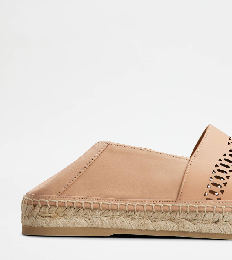 KATE SLIP-ONS IN LEATHER - PINK 6