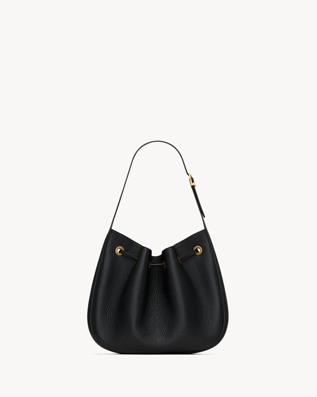 PARIS VII SMALL HOBO IN GRAINED LEATHER - 3