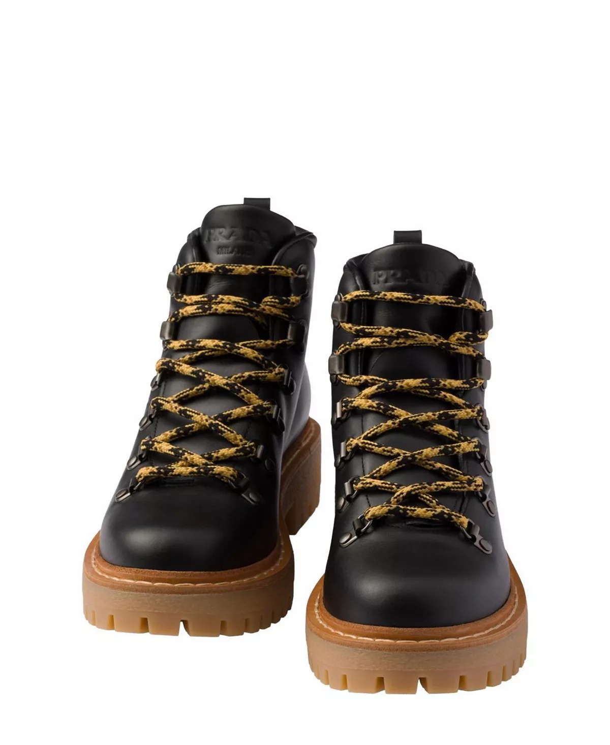 Women's Leather Laced Booties - 6