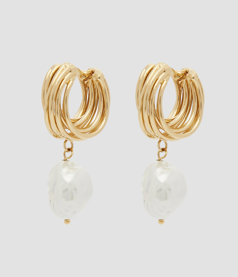 TWISTED HOOP EARRING 1