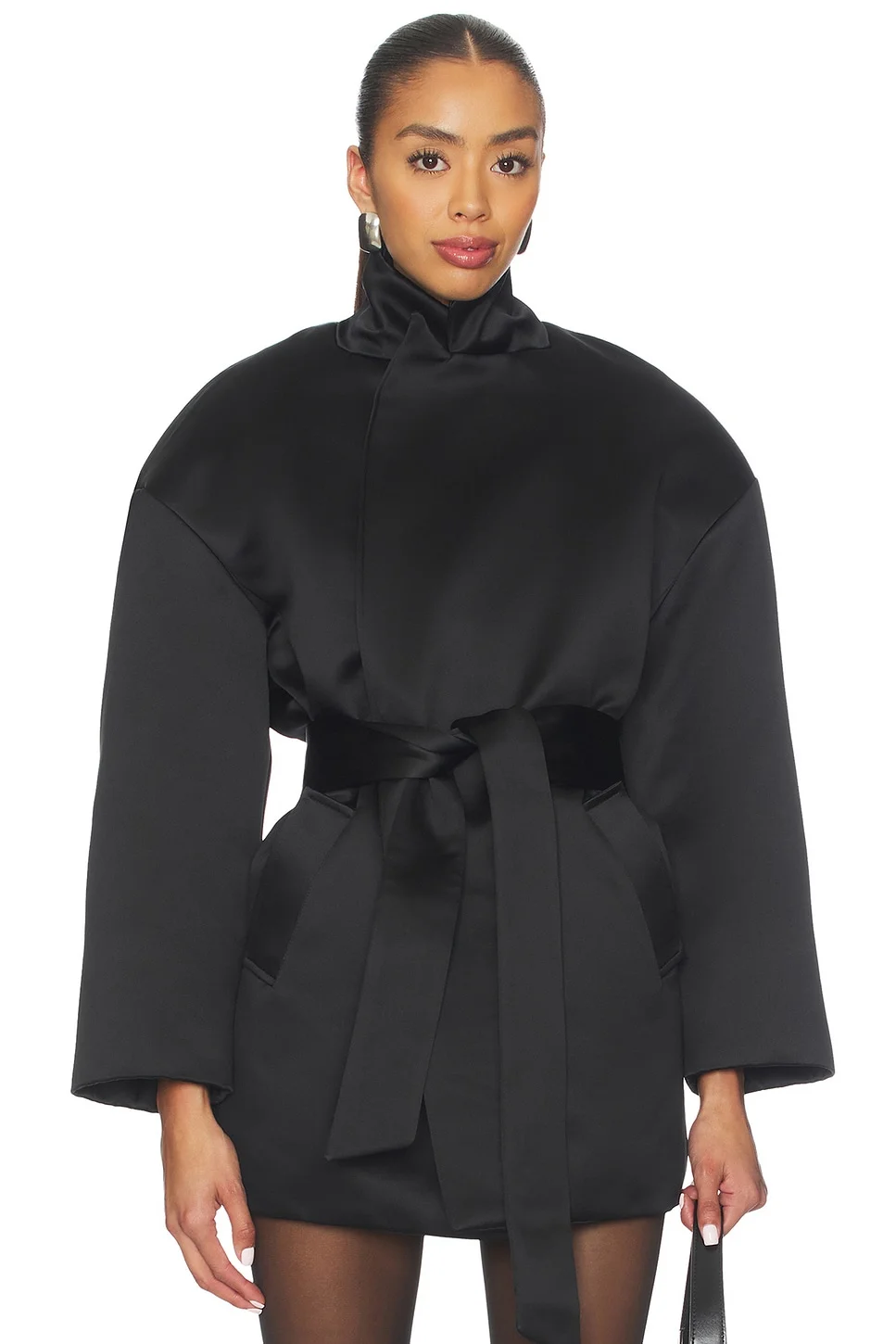 Mini Belted Coat - 1