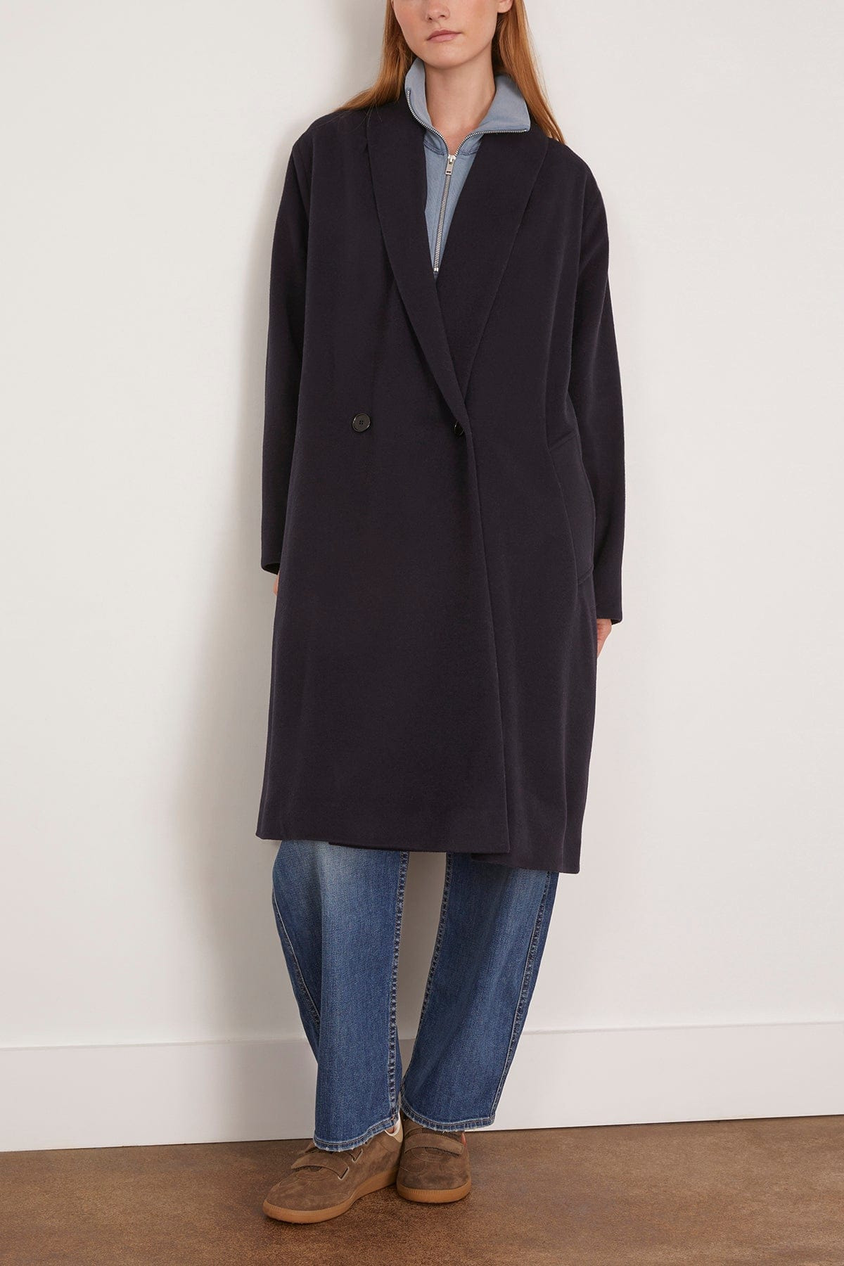 Elise Coat in Black Midnight - 3