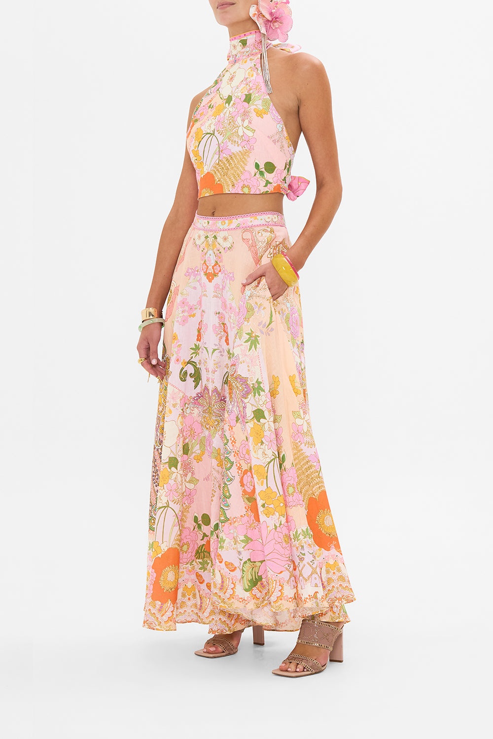 MAXI CIRCLE SKIRT - 4