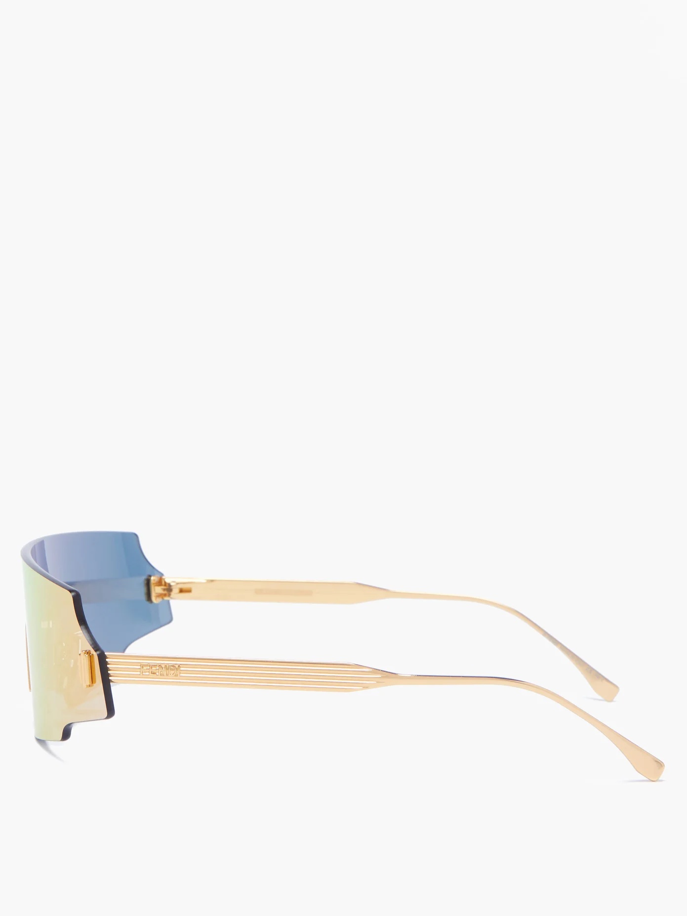 Aviator metal sunglasses - 4