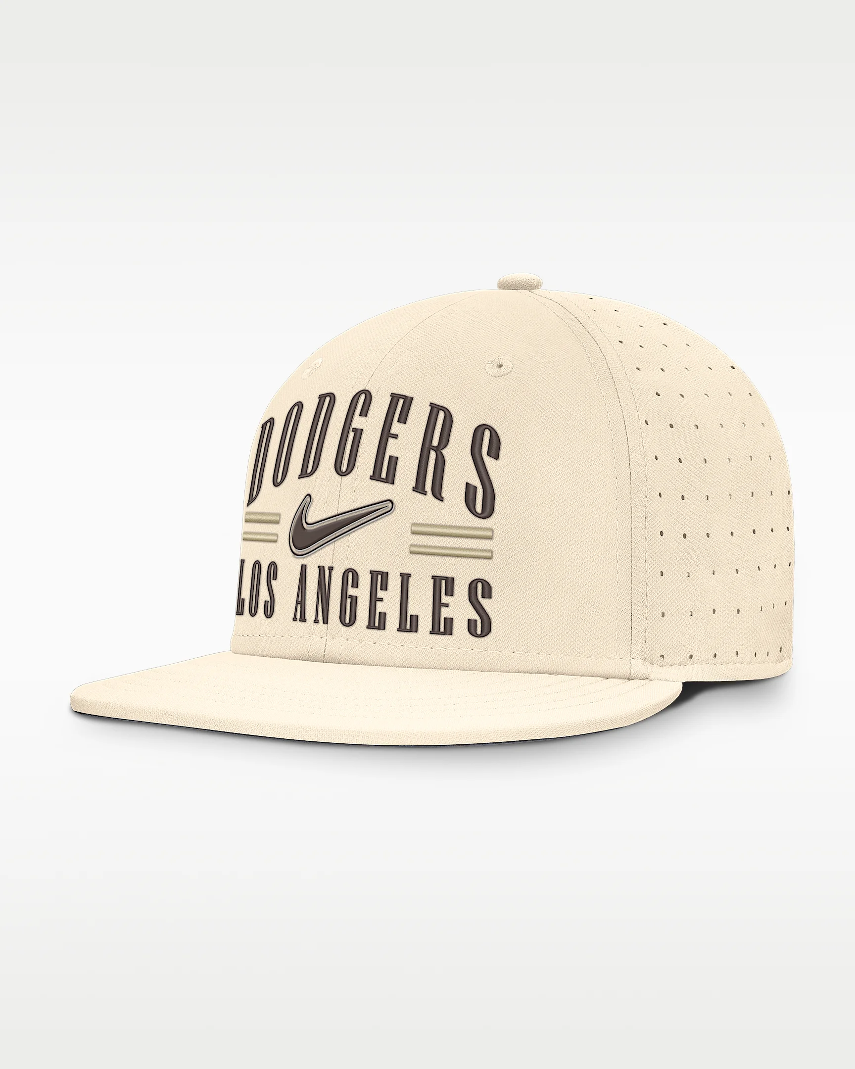 Los Angeles Dodgers True Men's Nike AeroBill MLB Fitted Hat - 1